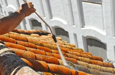 Nettoyage de toitures - Saint-Laurent-du-Pont